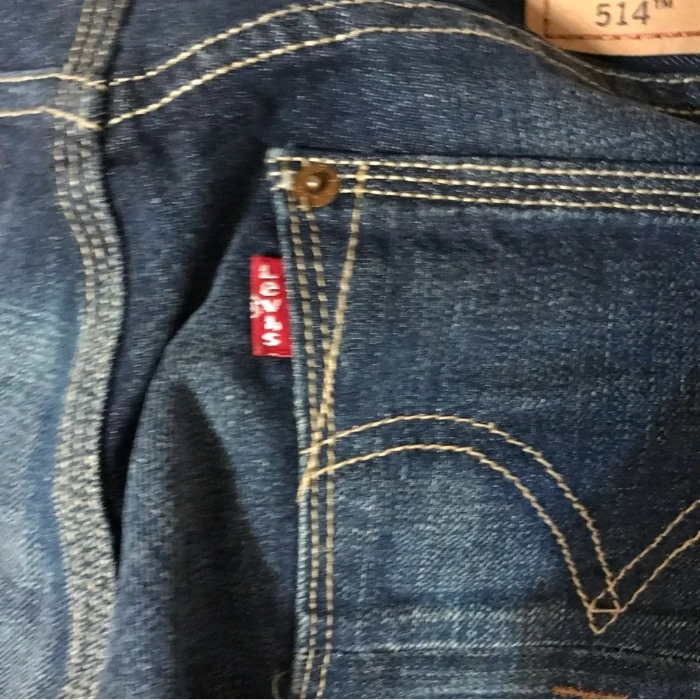▪️VINTAGE LEVI Denim 514 Slim/Straight Jeans - Picture 8 of 12